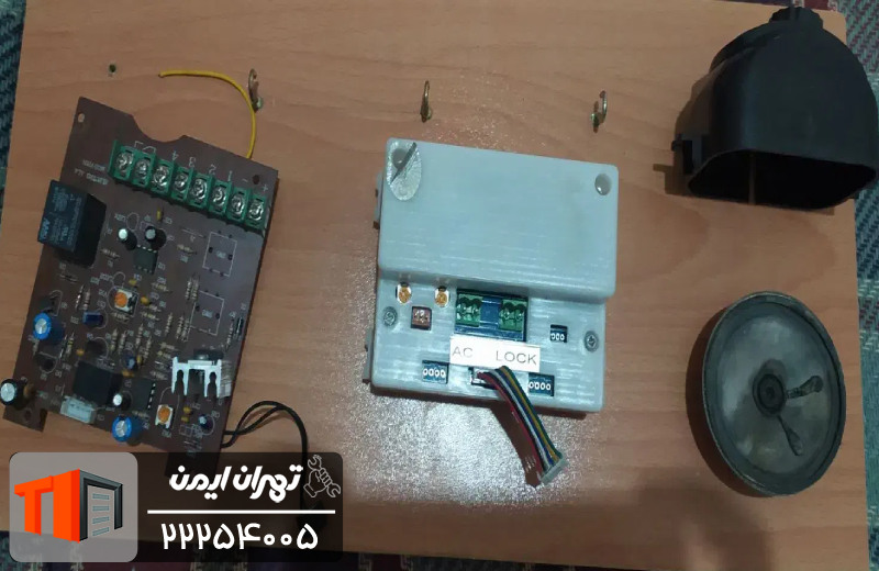 تعمیر برد دوربین پنل آیفون تصویری 