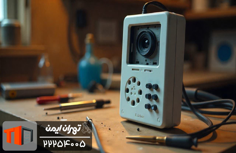 تعمیر میکروفون پنل آیفون تصویری 