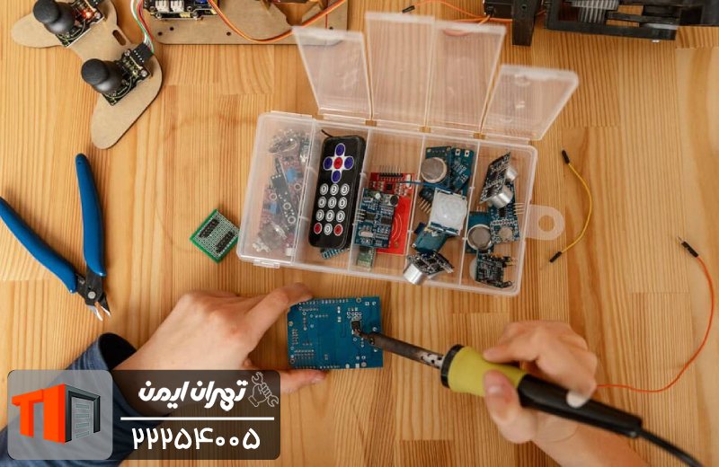 تعمیر آیفون تصویری کرج در محل 