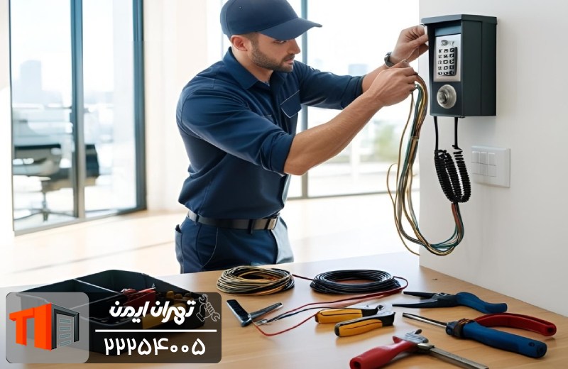 خدمات تعمیر آیفون تصویری در شهرقدس