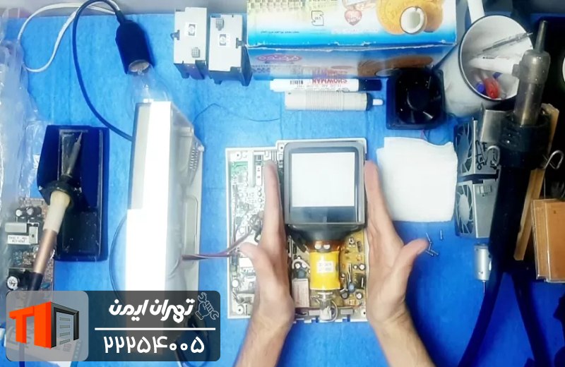 تعمیر آیفون تصویری پرند در محل 
