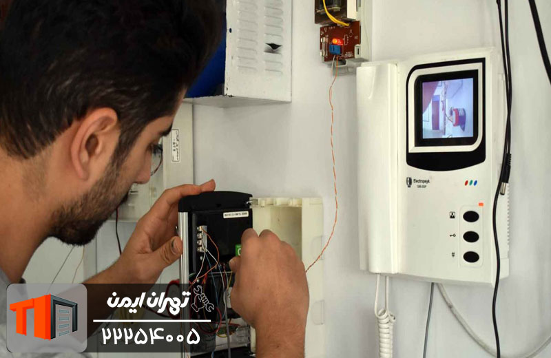 مراحل و نحوه دریافت خدمات تعمیر آیفون تصویری در اندیشه 