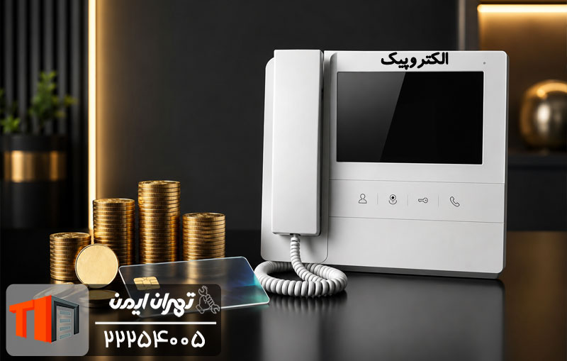 هزینه تعمیر آیفون تصویری الکتروپیک در نمایندگی کرج