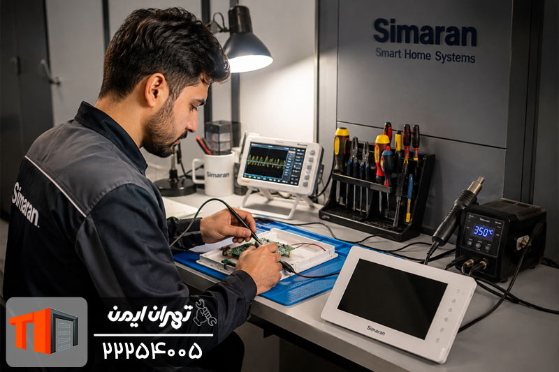 خدمات در محل آیفون تصویری سیماران در ورامین