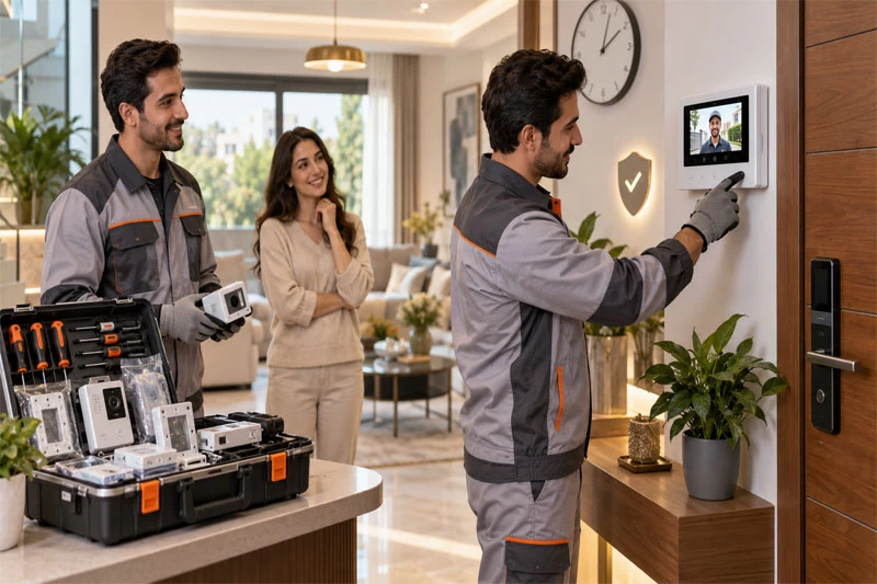 تعمیر آیفون تصویری کوماکس در کرج