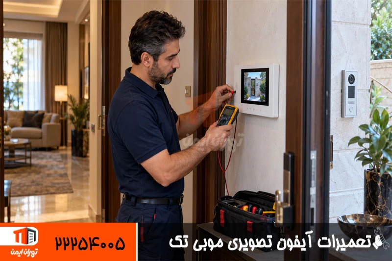 تعمیرات آیفون تصویری موبی تک