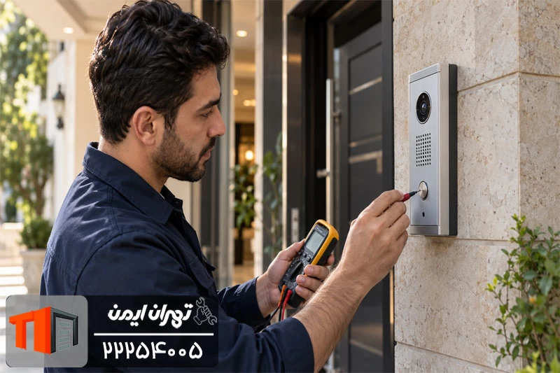 خرابی ایفون تصویری